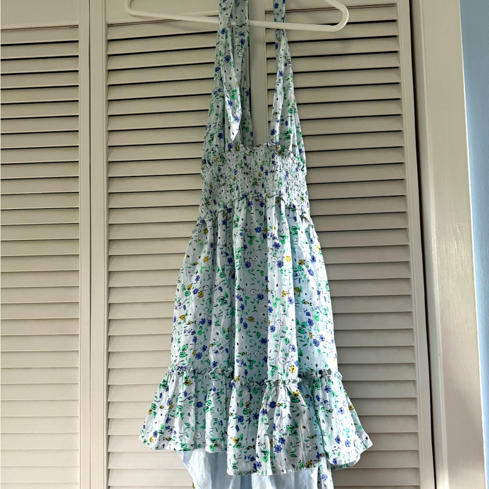Aerie floral halter sundress, women’s XS. NWT